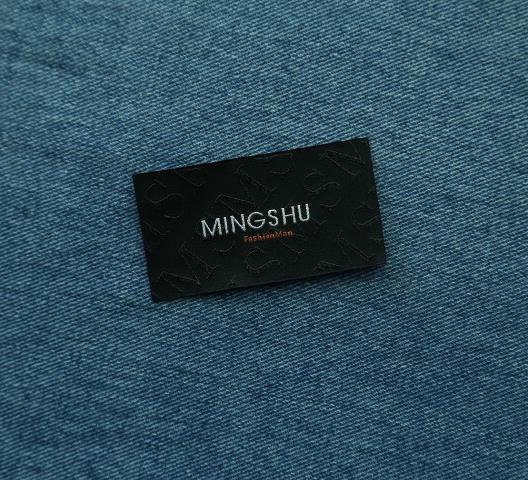 Wholesale Triangle Eco Woven 100% Fabric Jacquard Labels For Clothing