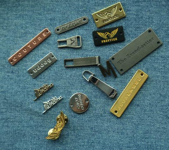 metal tags for clothing