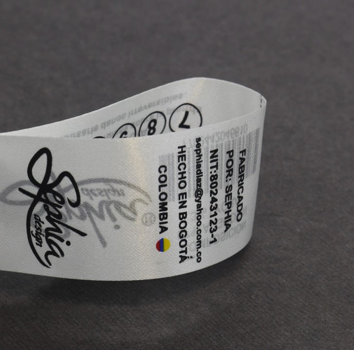 Chinese cheap factory price custom garment printed labels and tags