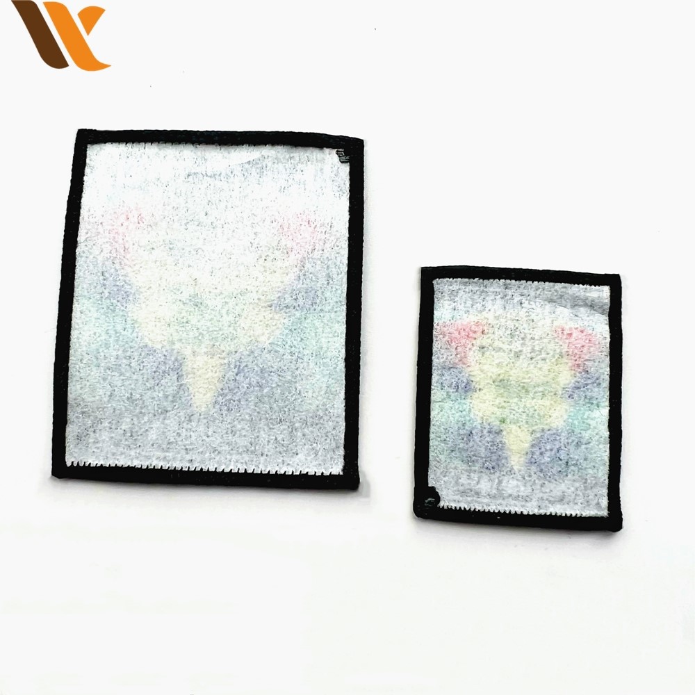 Green Woven Patches In Different Sizes
