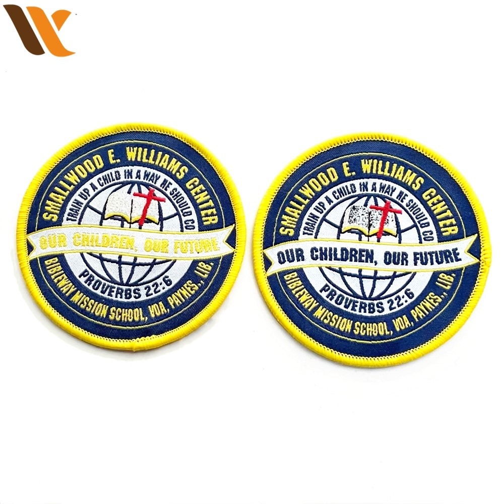 Customized Woven Patches In Different Colors 4