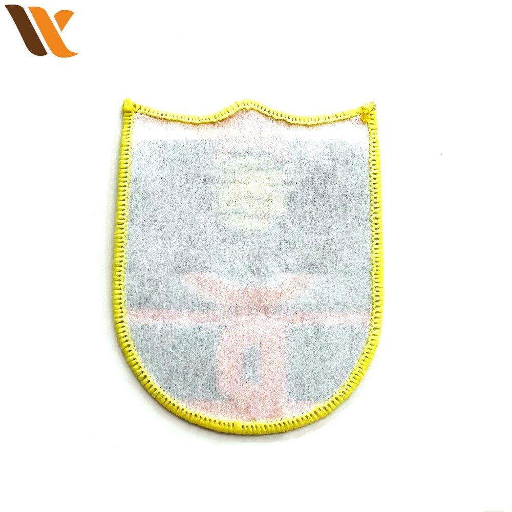 Custom Half Circle Shaped Club Woven Patches